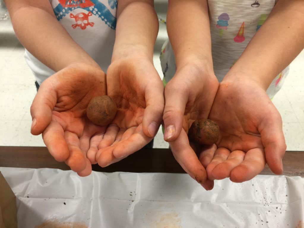 The balls need to sit out for 24 to 48 hours, to completely dry before they are ready to toss.